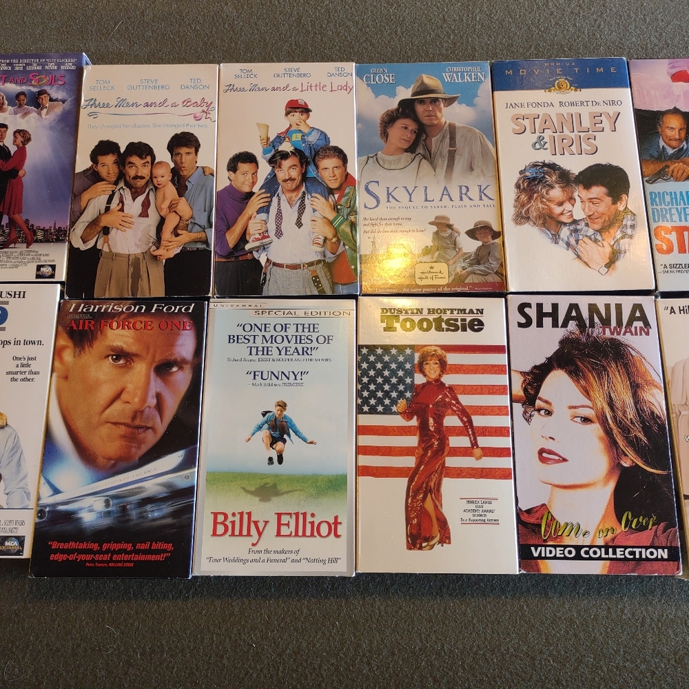 VHS movies